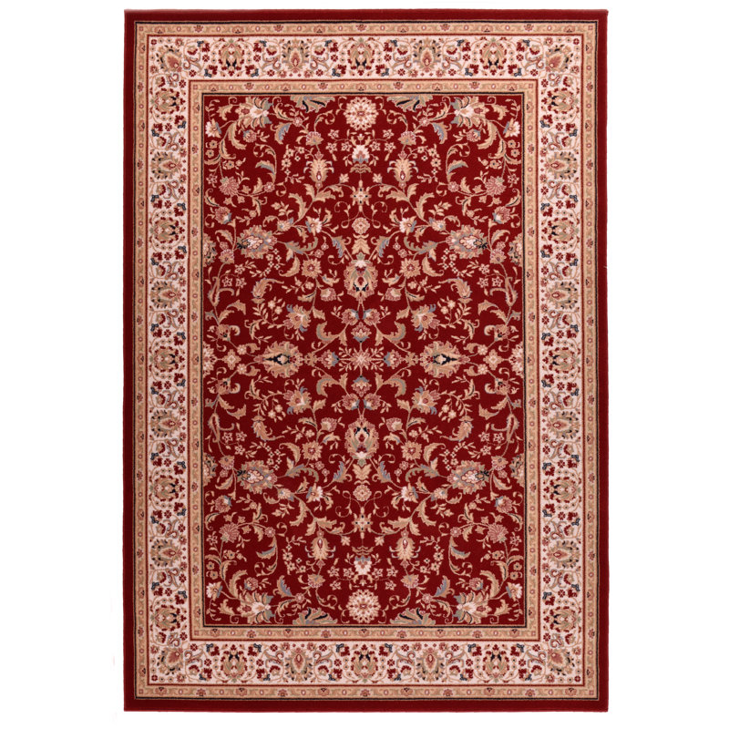 Red Area Rug, Rectangular 200 x 300cm