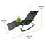 Pearsall Reclining Sun Lounger with Cushion-857039429