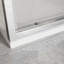 Feora Single Added Frameless Shower Door with Clear Glass-36813576