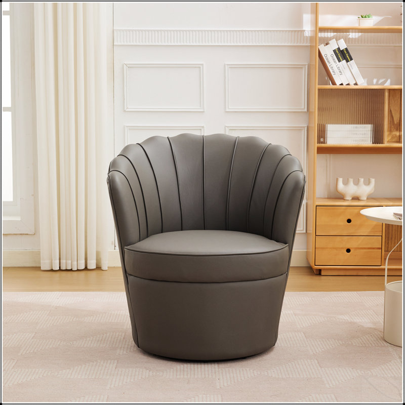 Chaise de bureau Petal, Gris