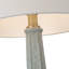Chapman & Myers Lerio 31" Table Lamp in Dusted Slate with Linen Shade-1094444588