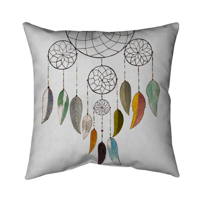 Dreamcatcher - 16"x16" Throw pillow - Poly twill - Print on demand