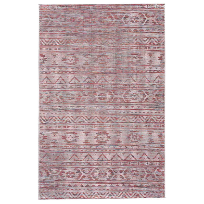 Southwestern Indoor / Outdoor Rug, Rectangle 5' 3" x 7' 6"