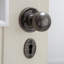 Hammer & Tongs - Round Rim & Mortice Door Knob - W60mm - Black