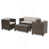 Coussin brun clair / structure brune est en rupture de stock