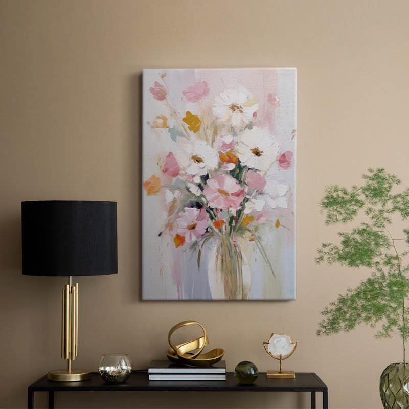 FLORAL Series CCCCXXIX - Cavas de galerie sur mesure, H 18 po x l 12 po
