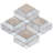 Benes 10.02 W x 10.02 L Tile-90695259