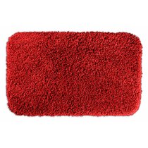 Facet Slip Resistant Plush Nylon Bath Rugs