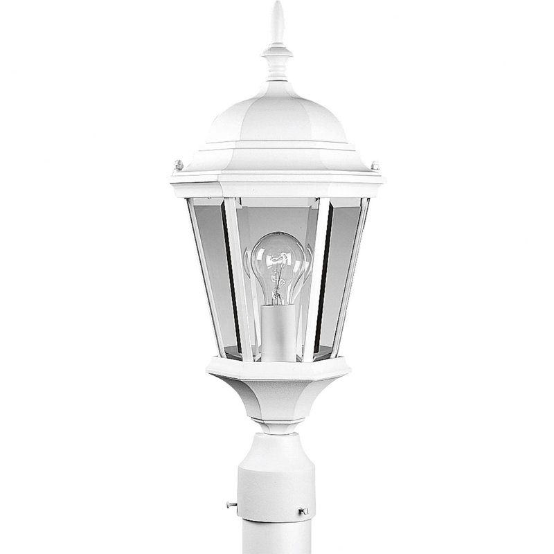 Rawson Beveled Lantern Head, White