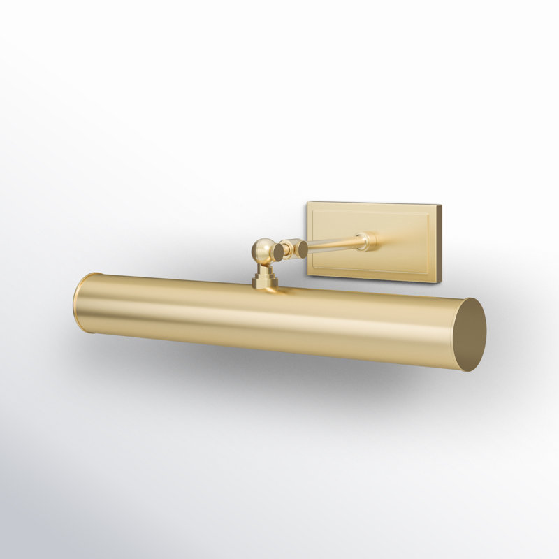 Holly Aged Brass 2-Light Dimmable Metal Picture Wall Light