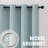 Thick Linen Farmhouse Window Curtain Drapes Linen Curtains 84 Inch Length for Living Room 96 Inches Grommet for Farmhouse Textured Curtains 2 Panels Set-822882670-822882671