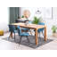 Fairchild Oak Solid Wood Top Dining Table-198466662-198466657