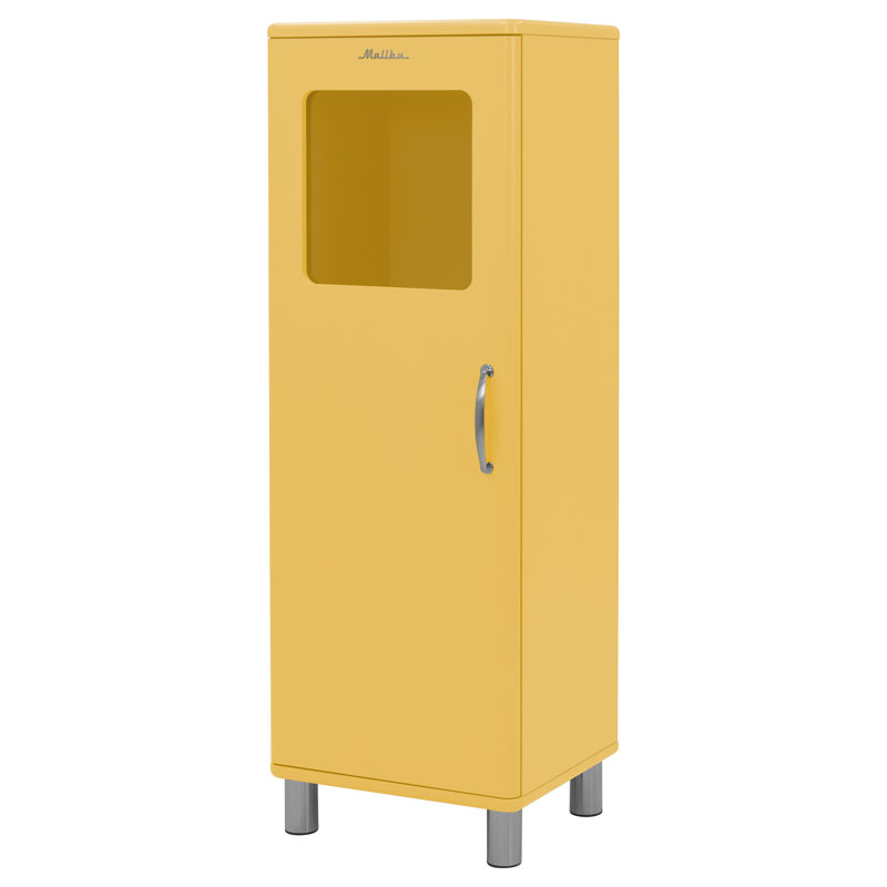 Armoire 1 porte Malibu, Jaune