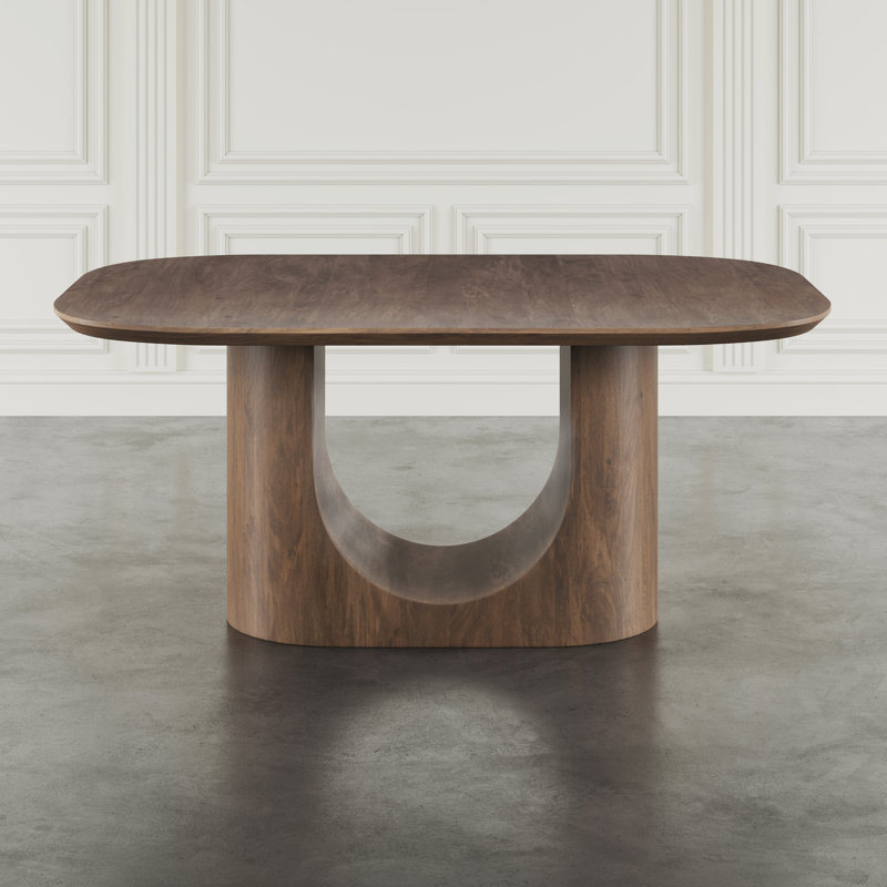 Banquette modulaire à cinq places avec ensemble de table de salle à manger courbé moderne