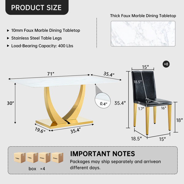 Dimensions du produit