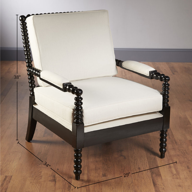 Fauteuil Gilreath, Noir