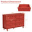 Commode lacée 6 tiroirs Dorlan-1280933325