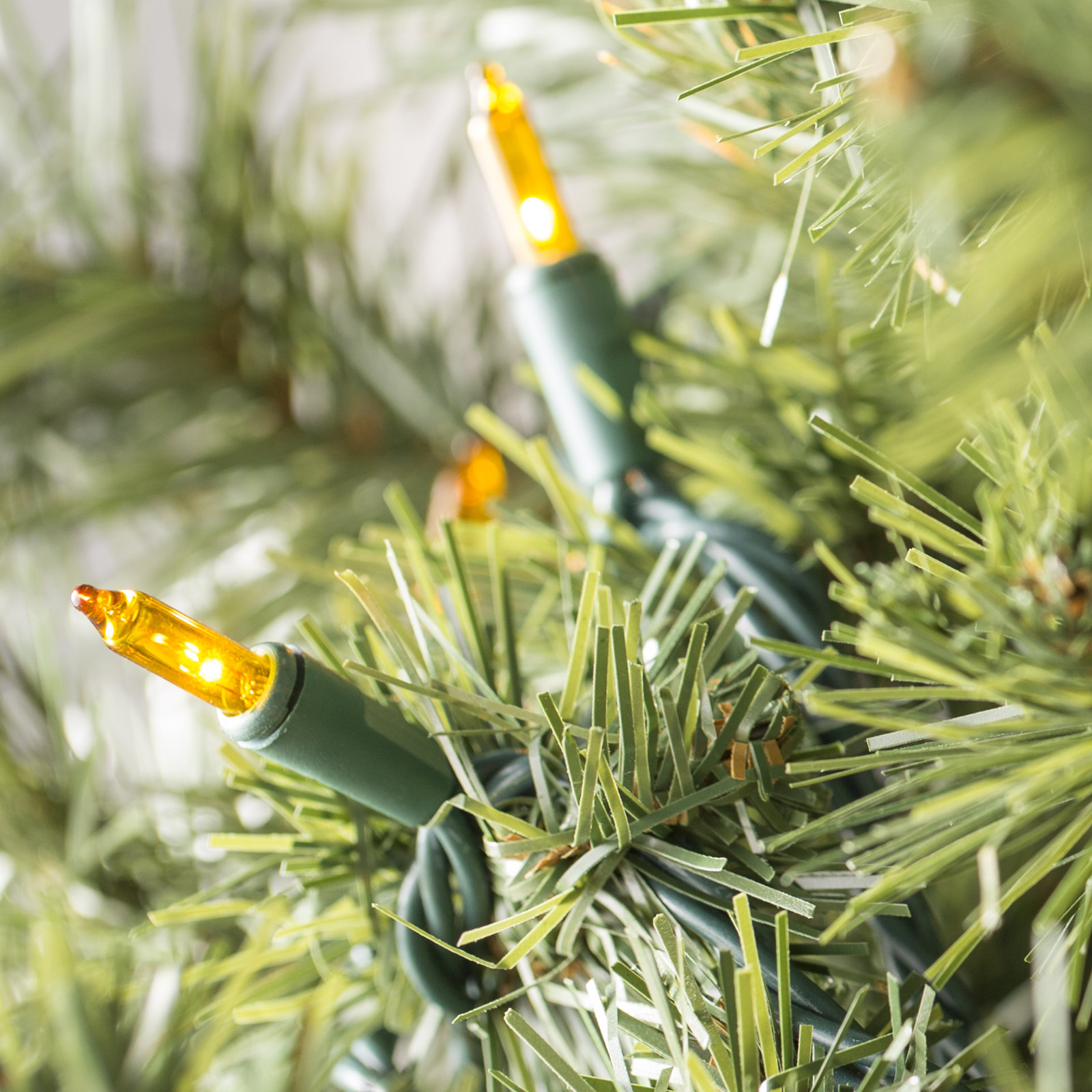 50.5' 100-Light String Lights, Yellow