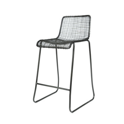 Alamo Iron Counter Stool with Steel Frame