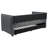 Chaquita Upholstered Twin Daybed with Trundle Grey