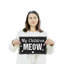 «My Children Meow», enseigne en aluminium 10 po x 14 po-119479540-119479541