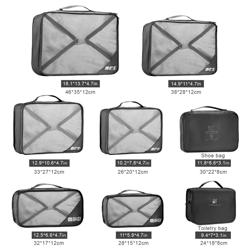 Rebrilliant Fabric Storage Bag, Black