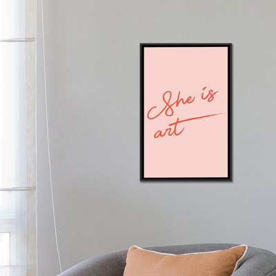 She Is Art par - impression d'art textuel