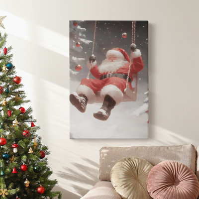 Art des Fêtes de Noël - Toile tendue avec châssis - Série 2-LXIV