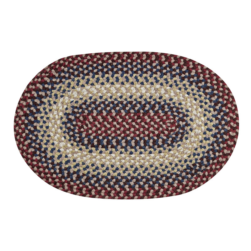 Tapis Monnie Cranberry, 88 po x 112 po ovale