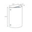 Abstract Panels 1 - Light LED Flush Mounted Sconce-143245464