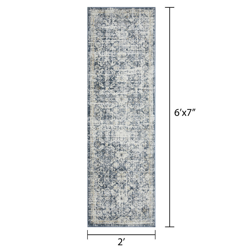 Aldin Oriental Indoor Rug, Runner 2' x 6'7"