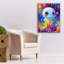 Art mural sur toile Trinx «Colorful Ghost» par Momart-12765995
