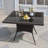 5-Piece Outdoor Rattan Dining Set With Cushions, Armchairs, And Glass-Top Table-109707248