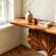 Nouvelle console en bois de style chinois.-129577555