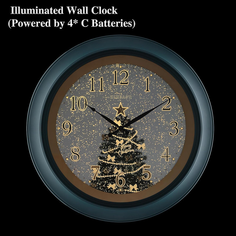 Solid Wood Wall Clock