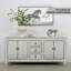 Shandong Ming 79'' W Solid Wood Sideboard
