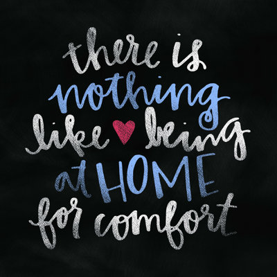 " At Home " Painting Print