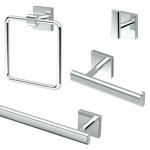 Elevate 4 - Piece Bathroom Hardware Set