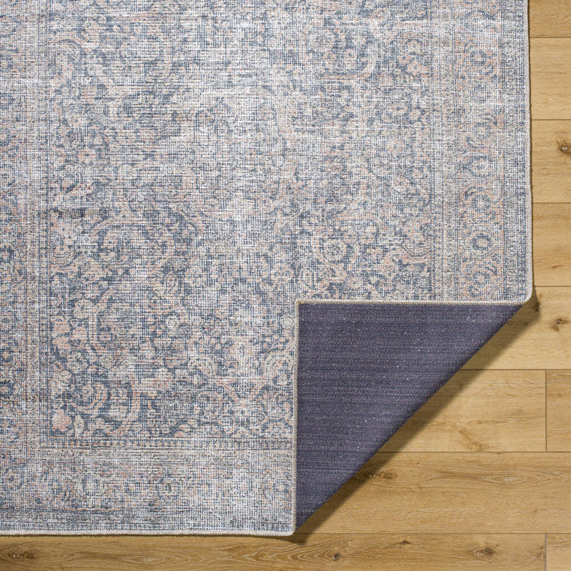 Vivir x Livabliss Lorelai Slate Machine Washable Area Rug, Runner 2'7" x 7'10"
