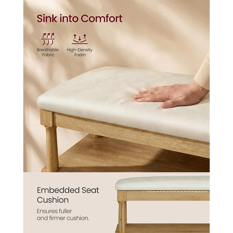 8 Pair Shoe Storage Bench