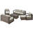 Kamiron 7 - Person Patio Conversation Set with Cushions