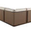 Brio Outdoor 5 - Seat Patio Sectional Set