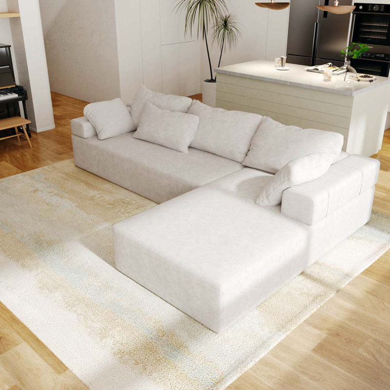 Canapé modulaire 2 pièces Maiki
