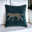 Housse de coussin réversible en velours brodé-100498984
