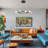 Neydi 10 - Light Sputnik Shaded LED Chandelier