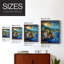 NAUTICAL Series, impression encadrée en bois massif-574825394-574825404