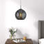 Estinville 1 - Light Smoked Sphere Pendant