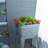 20.5x20.5x21" Metal Elevated Planter
