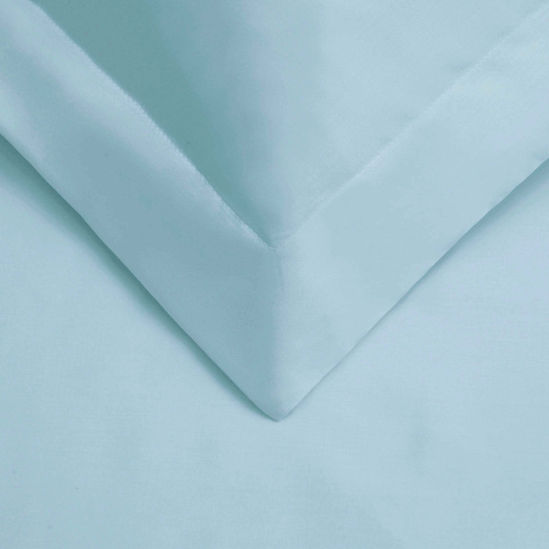 Edmont 530 Thread Count Certified Egyptian Cotton Blend Solid Duvet Cover Set with Pillow Shams, King / California King