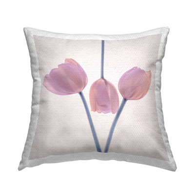 Floral Indoor/Outdoor Throw Pillow